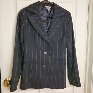H&M pinstripe blazer